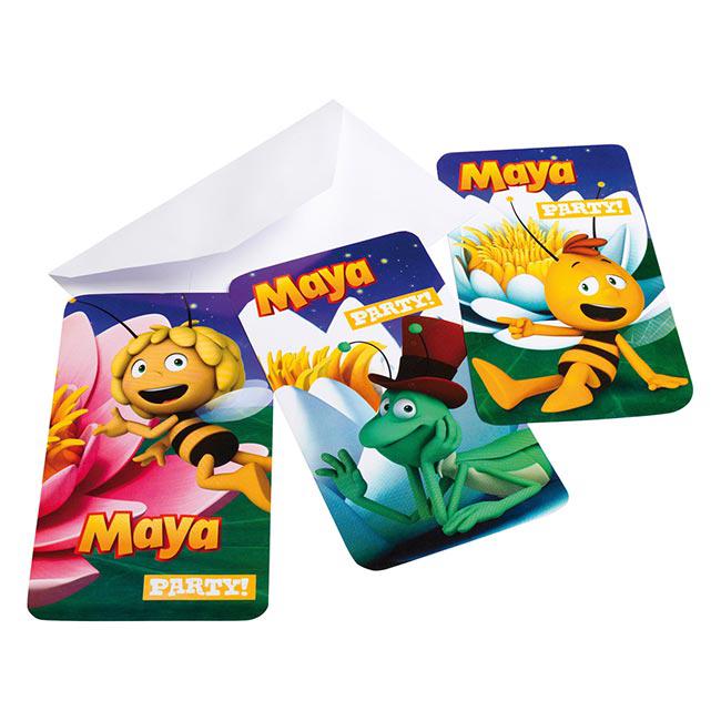 einladungskarten-biene-maja-6er-pack