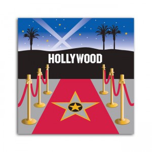 Servietten Hollywood