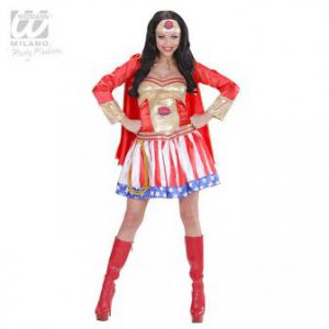 Kostüm "Superhero Girl" 2-tlg.