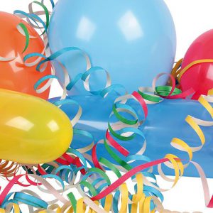 Party-Set „Luftballons & Luftschlangen“ 