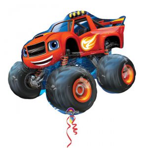 Cooler Folienballon „Monster Truck Blaze“ 86 cm