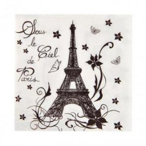 Servietten "La Tour Eiffel" 20er Pack