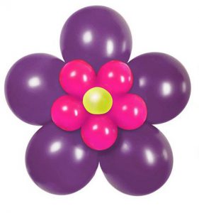 Ballon-Set "Blume" 16-tlg.