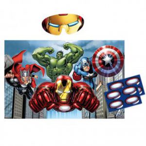 Party-Spiel "Avengers" 10-tlg.