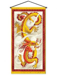 Raumdeko Chinesischer Drache Deluxe 152 cm