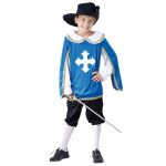 Kinder-Kostüm "Musketier Lambert" 3-tlg.