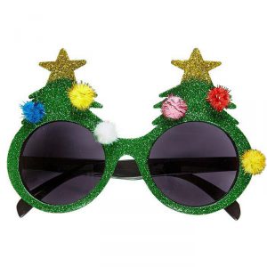 Party-Brille "Lustiges Weihnachtsfest"