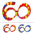 Bunte Partybrille 