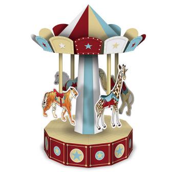 3D-Tischdeko "Spektakulärer Zirkus" 25 cm