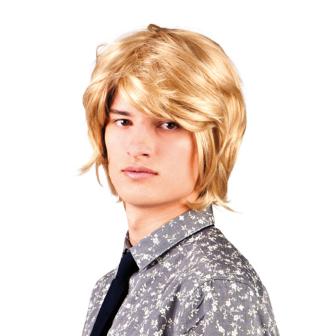 Perücke "Schüchterner Mike"-blond