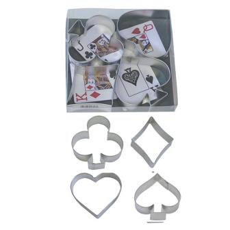 Ausstecher-Set "Casino Life" 4-tlg.