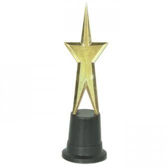 Awards Night-Trophäe "Goldener Stern" 23 cm 