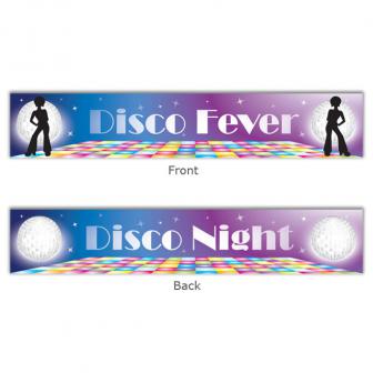 Banner "Disco Party" 70 x 13 cm