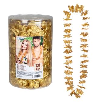 Blumenketten "Glamour" 20er Pack-gold