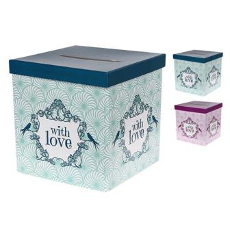 Brief- und Kartenbox "With love"