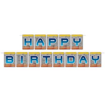 Buchstaben-Girlande "Space Abenteuer" 3,66 m