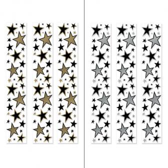 Deckenhänger aus Folie "Sternenhimmel" 3er Pack