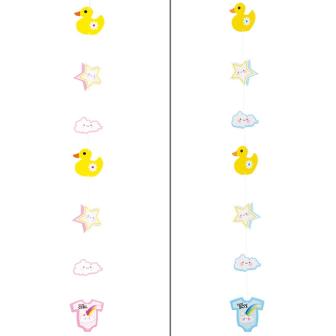 Deckenhänger "Schnulleralarm" 1,35 m