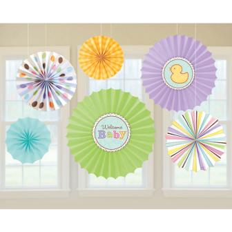 Deckenhänger "Baby Party" 6-tlg.