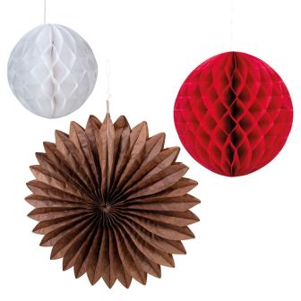 Deko-Set Besinnlichkeit 3-tlg. 