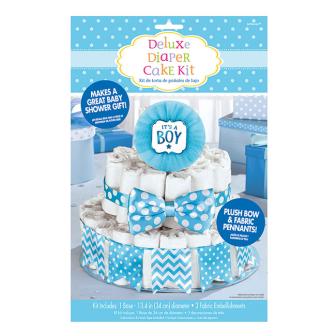 Deko-Set für Windeltorte "Junge" 5-tlg.