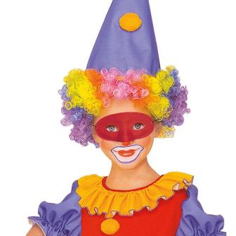 Einfarbige Kinder-Augenmaske-rot