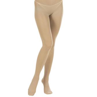 Einfarbige Strumpfhose-beige-Einheitsgröße (S - L)