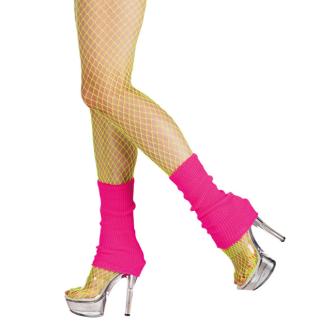 Einfarbige Stulpen 30 cm-pink