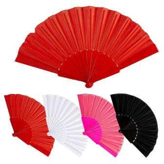 Einfarbiger Fächer 23 cm