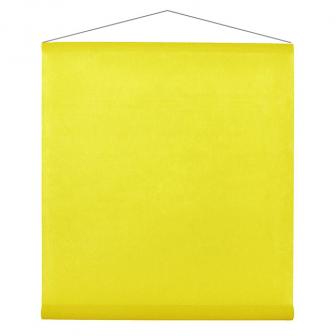 Einfarbiges Deko-Vlies 12 m-gelb