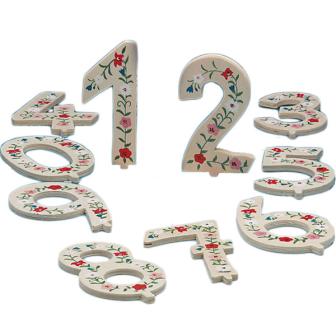 Einzelne Holz-Geburtstagszahlen-9