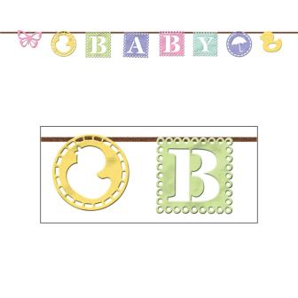 Filz-Girlande "Baby`s Welt" 2,69 m