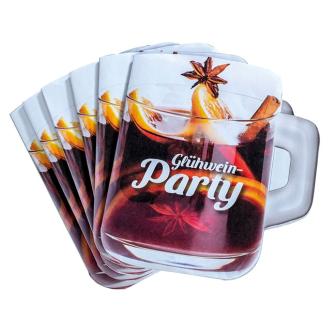 Form-Servietten Glühwein 20er Pack