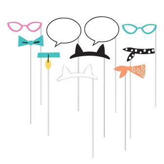 Foto-Accessoires "Kleines Kätzchen Kitty" 10-tlg.