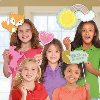 Foto-Accessoires "Magic Unicorn" 12-tlg.