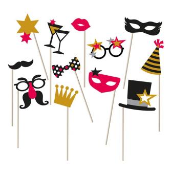 Foto-Accessoires "Shiny New Year" 10-tlg.