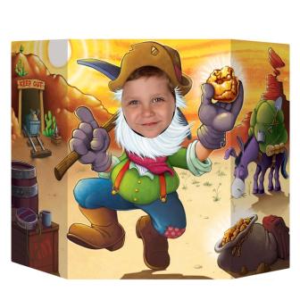 Fotowand "Goldgräber" 94 cm