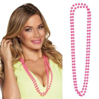 Funky Perlenketten 2er Set-pink