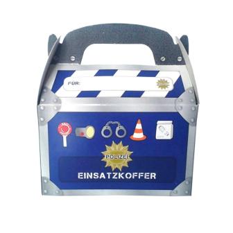 Geschenk-Boxen "Polizei" 6er Pack