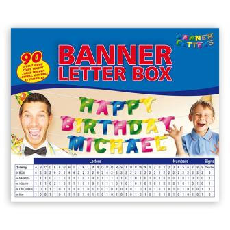 Personalisierbares Girlanden-Set 90-tlg.