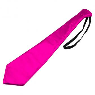 Glänzende Krawatte-pink