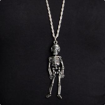 Halskette "Skelett" 48 cm
