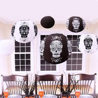 Lampions "Halloween" 6-tlg.