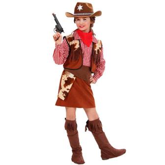 Kinder-Kostüm "Sweet Cowgirl" 7-tlg.