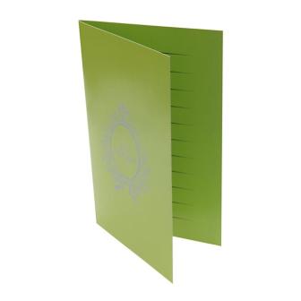 Klappkarte "Just Married" 6er Pack-grün