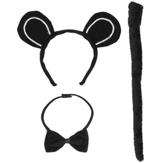 Kostüm-Set "Maus" 3-tlg.