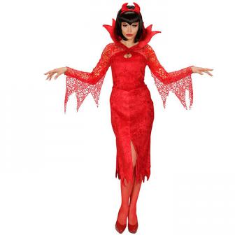 Kostüm "Teufelin" 2-tlg.