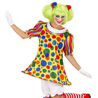 Damen-Kostüm "Verrückter Clown" 4-tlg.