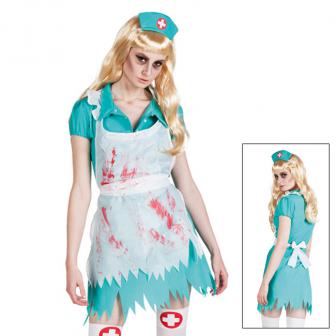 Kostüm "Blutverschmierte Krankenschwester" 3-tlg.