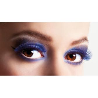 Künstliche Wimpern "Bright Eyes"-blau